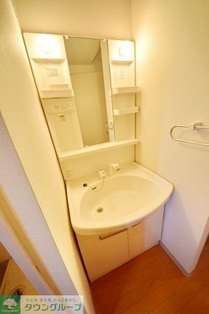 洗面設備　嬉しい独立洗面台