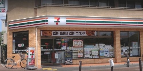 コンビニ　セブンイレブン　西宮夙川店（コンビニ）まで387m