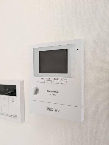 セキュリティ　TV付きインターホンでセキュリティ面も安心です