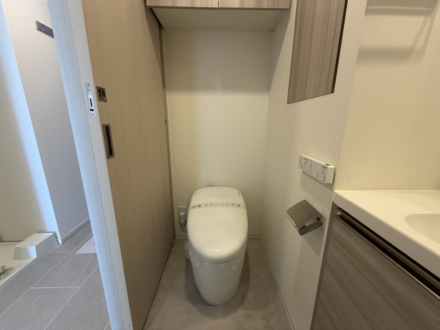 ザ・パークハビオ塚本のトイレ写真