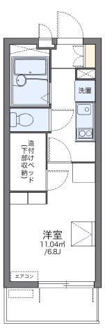 レオパレスヴェラ コートの間取り写真