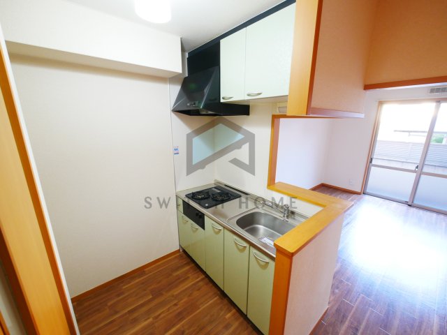 メゾンK B棟のキッチン写真