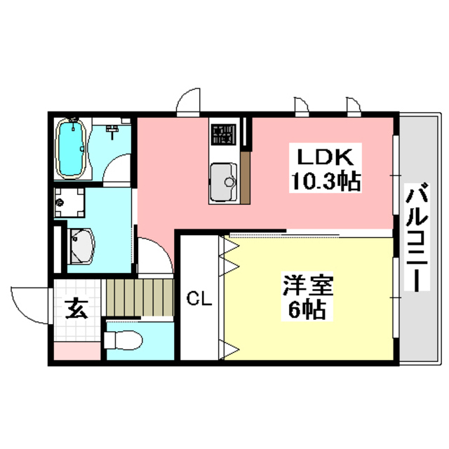 ルシアコート東正雀の間取り写真