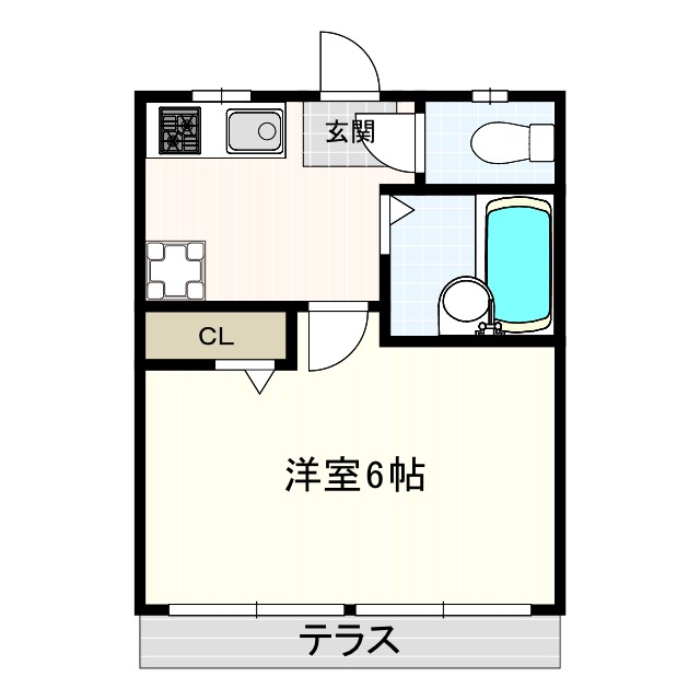 コーポ上石神井の間取り写真