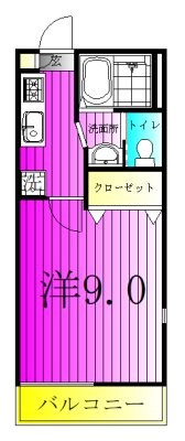 セレブメゾンの間取り写真