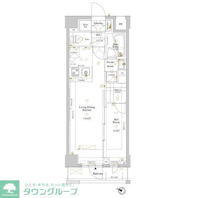 ルクレ高円寺アジールコートの間取り写真