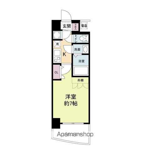 地下鉄御堂筋線 新大阪駅 徒歩10分 15階建 築9年の間取り写真