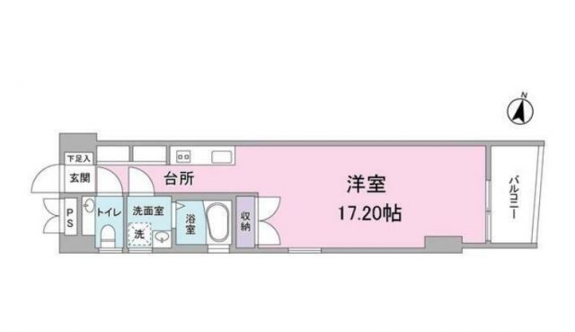 FUKUMI APARTMENTの間取り写真