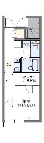 レオネクストサーフサイド海誠の間取り