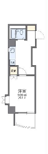 レオパレスグリーンバレー一番館の間取り