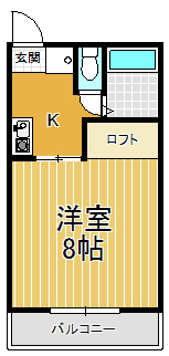 メゾンエイチの間取り