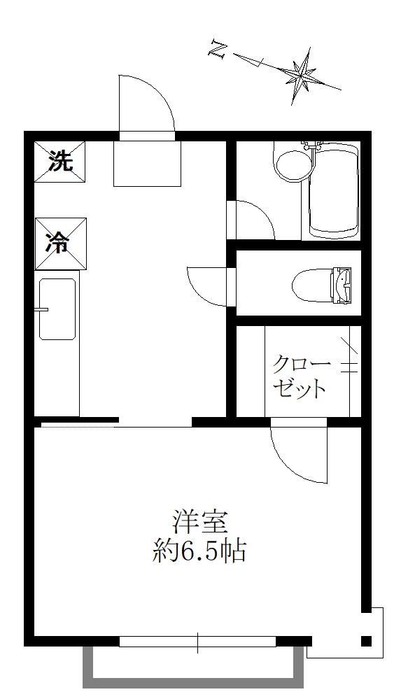 ガーデンワコー壱番館の間取り