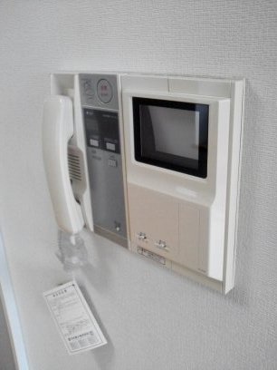 セキュリティ　モニターホンで防犯面もばっちり。