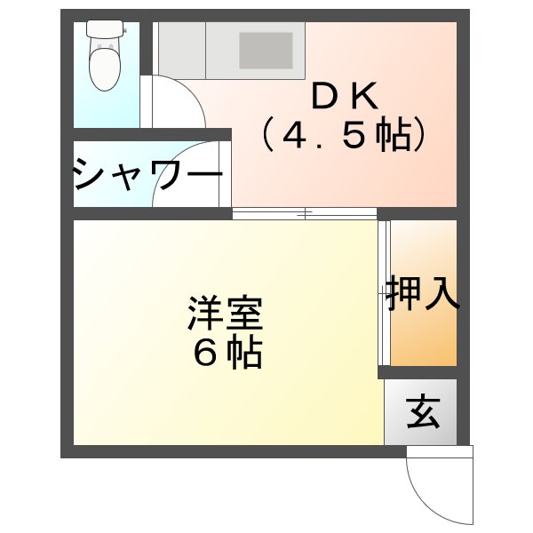 Office小川ビルの間取り