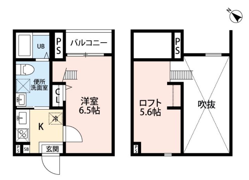 クレスト新富の間取り