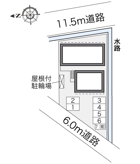 【高槻市五領町のアパートのその他】