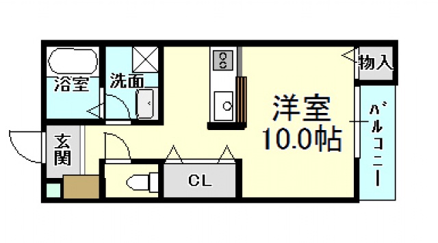 ベルリード稲山の間取り