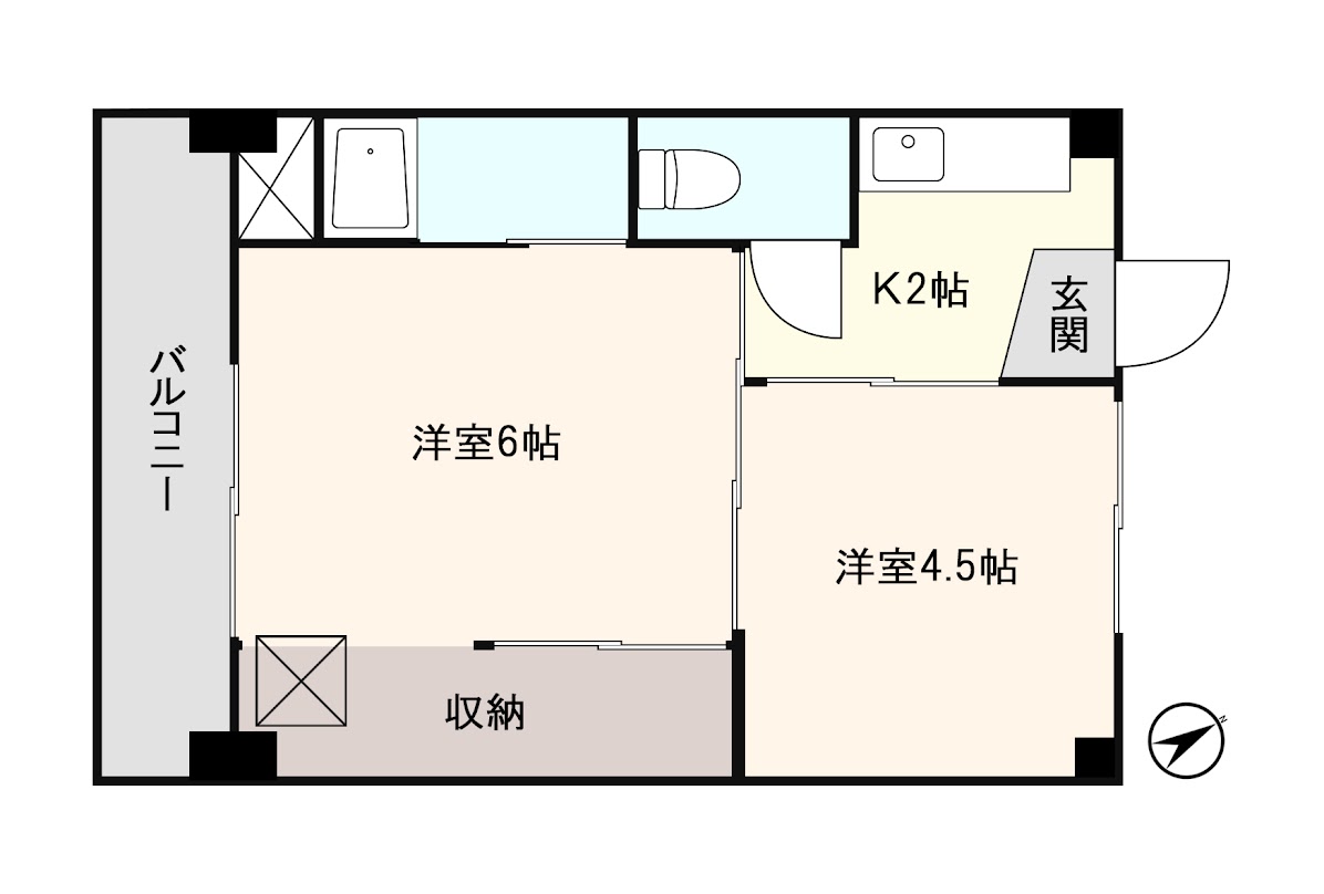 アシスト上越マンションIの間取り