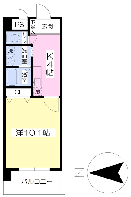 フォルテ姫原の間取り