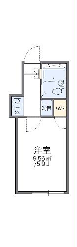 レオパレス長田の間取り