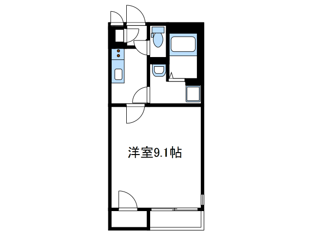 厚木市及川のアパートの間取り