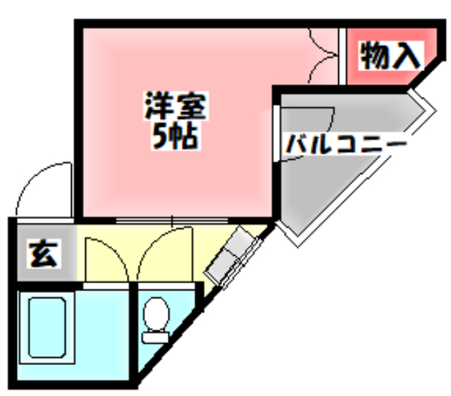 平和ガーデンおしゃれ館の間取り