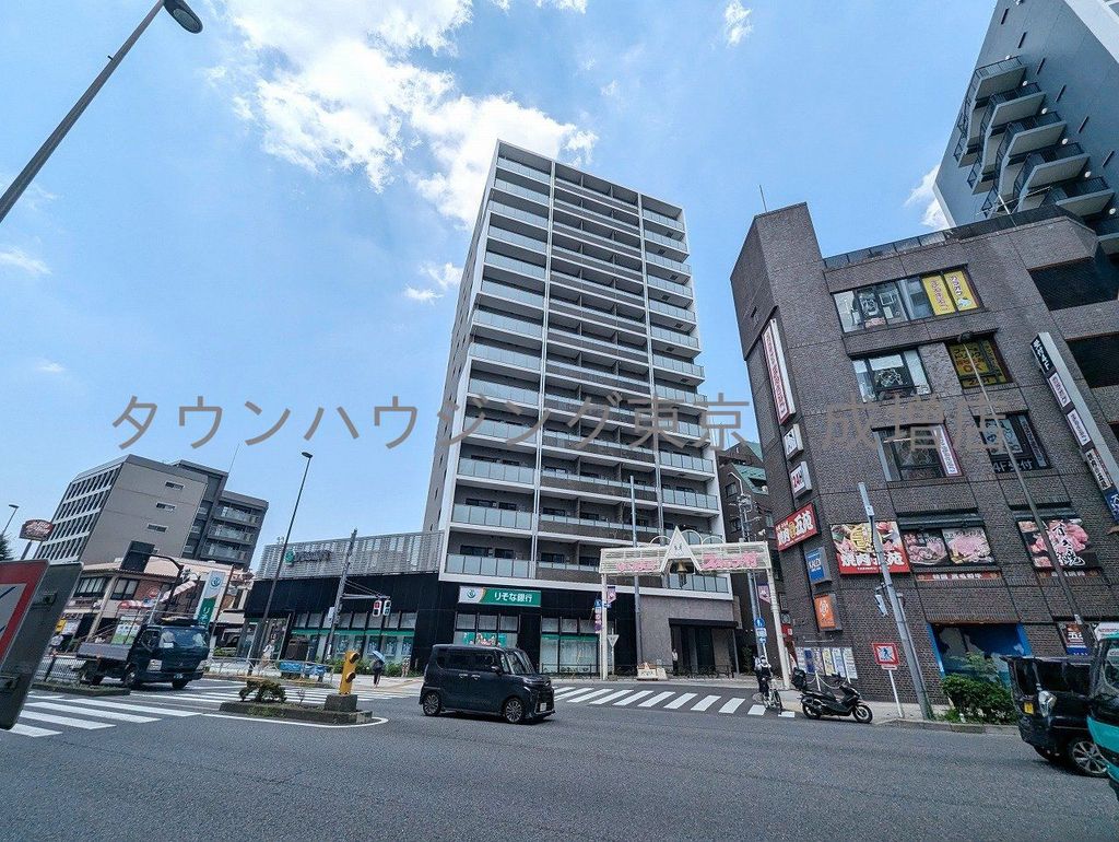 【板橋区成増のマンションの建物外観】