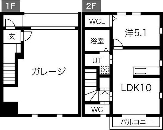 GR-TANA(β棟)の間取り