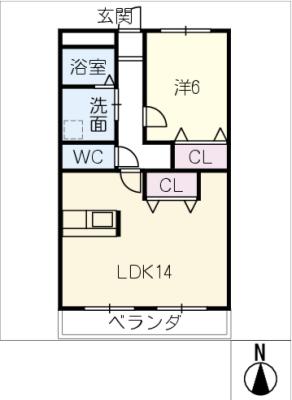 ＲＩＫＩＭＡＴＵの間取り