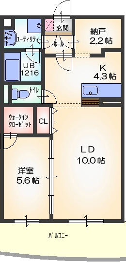 ロゼックII南大高の間取り