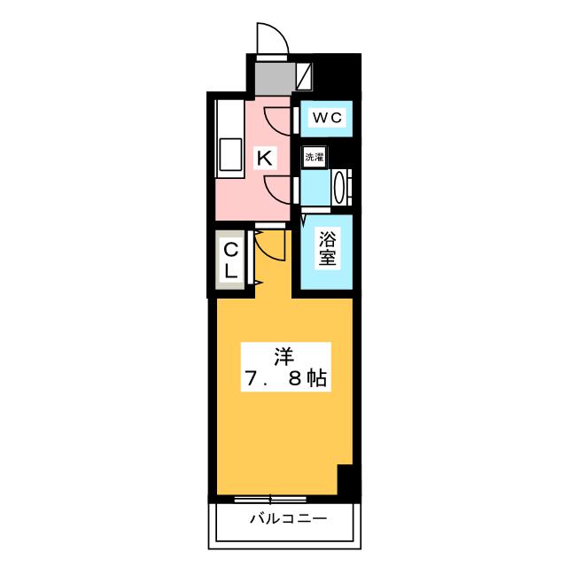 【エスリード金山リュクスの間取り】