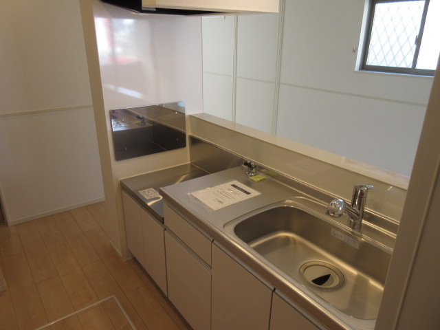 キッチン　浄水器一体型のキッチン
