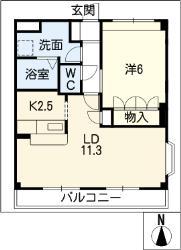 スプランドゥール　ティアの間取り