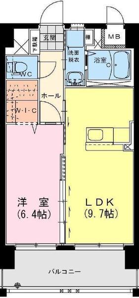 アンシャンテ・Sの間取り