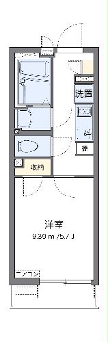 クレイノプランドール武蔵境の間取り