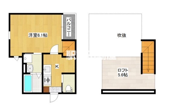 ＭＡＨＯＲＡ　ＭＡＩＳＯＮ久留米大学駅前の間取り