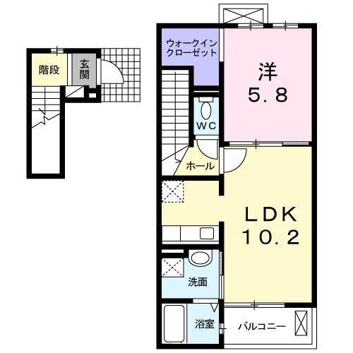 ［大東建託］ヴァンヴェールの間取り