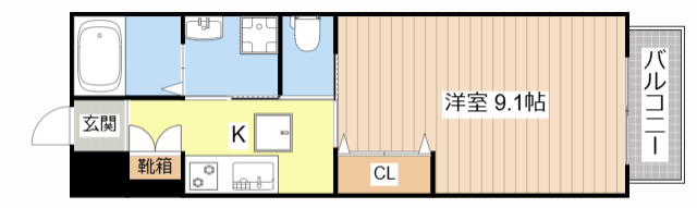 Ｌａ　Ｐｒｏｓｐｅｒｉｔｅの間取り