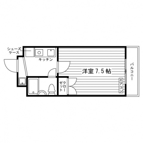 ヴィラージュ西宮の間取り