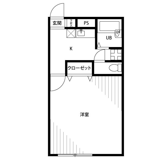 【アムール　ル・レーベの間取り】