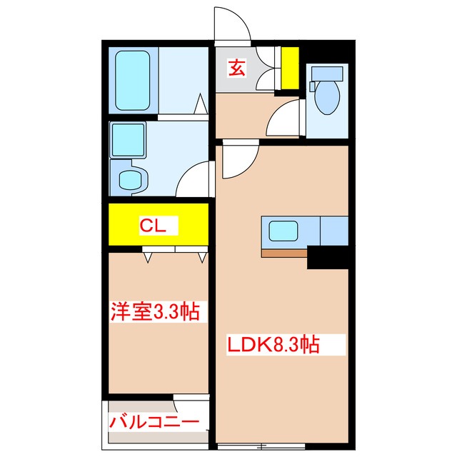 adattoの間取り