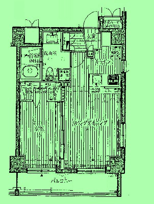 中央区入船のマンションの間取り