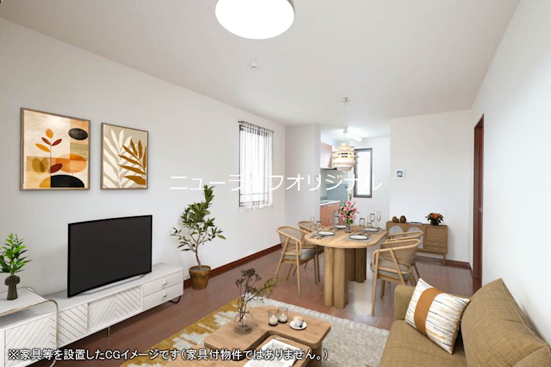 その他　【12.4帖リビング】広々としたLDKです☆