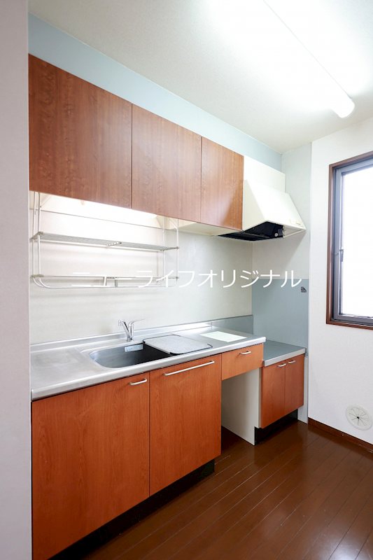 キッチン　収納充実＋作業スペースが広くお料理が捗ります☆