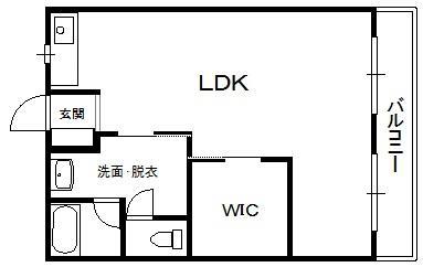 レジデンスアマダの間取り