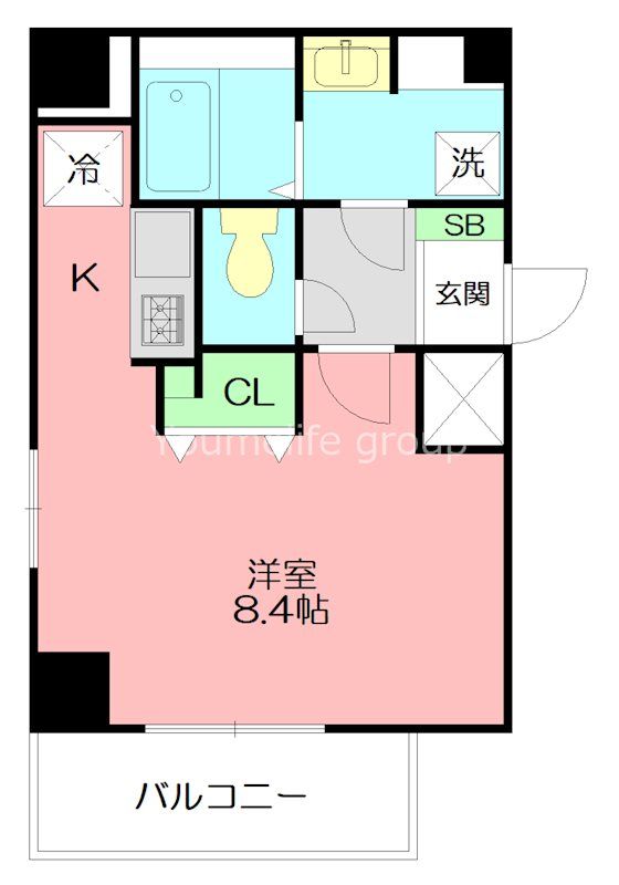 S-FORT湘南平塚の間取り