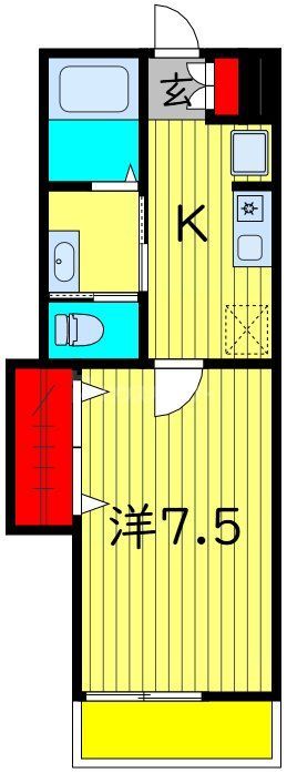 ムジカーザの間取り