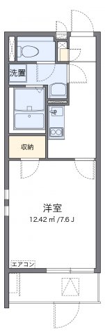 クレイノグランメゾン　アオイの間取り