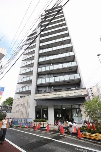 【品川区南品川のマンションの建物外観】