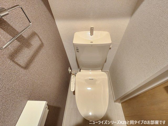 【津市藤方のアパートのトイレ】